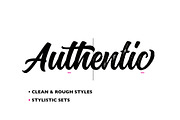 Montana Typeface, a Script Font by Get Studio (Thumbnail 2 of 14)