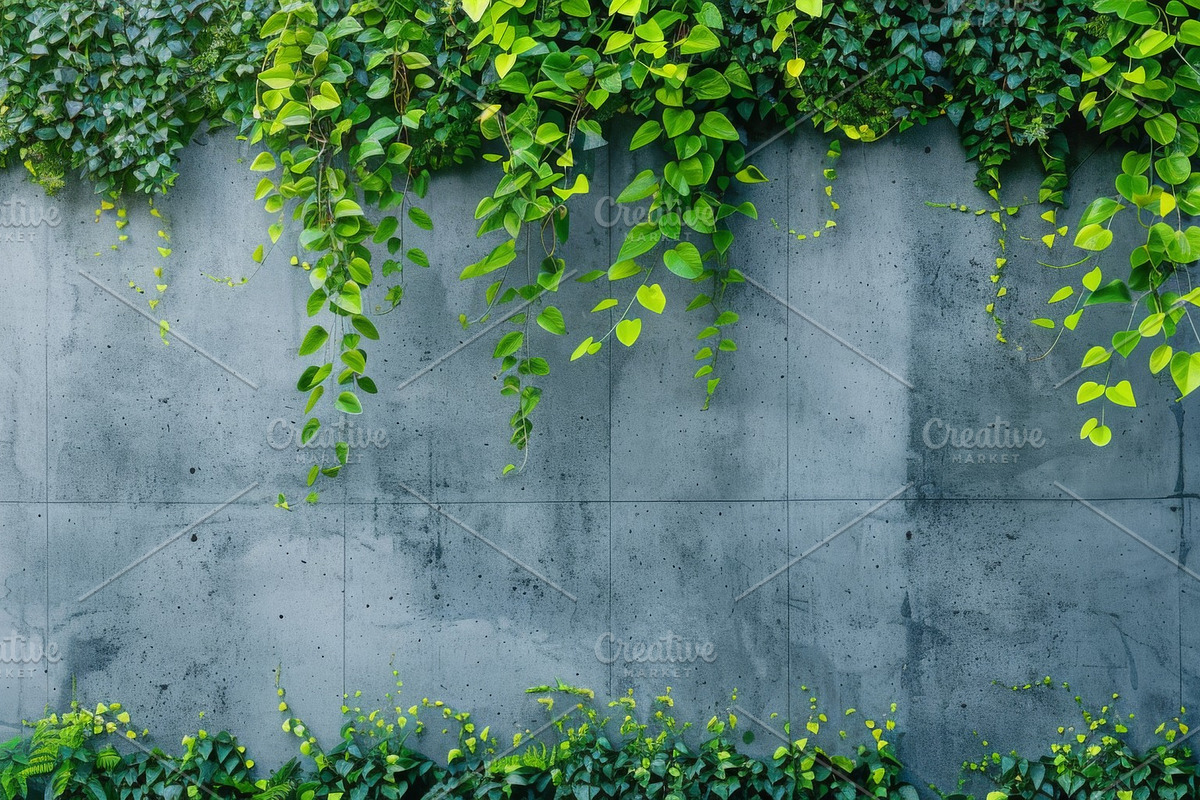 99 Frames of green leaves, a Nature Photo by Handmadefont (Photo 77 of 100)
