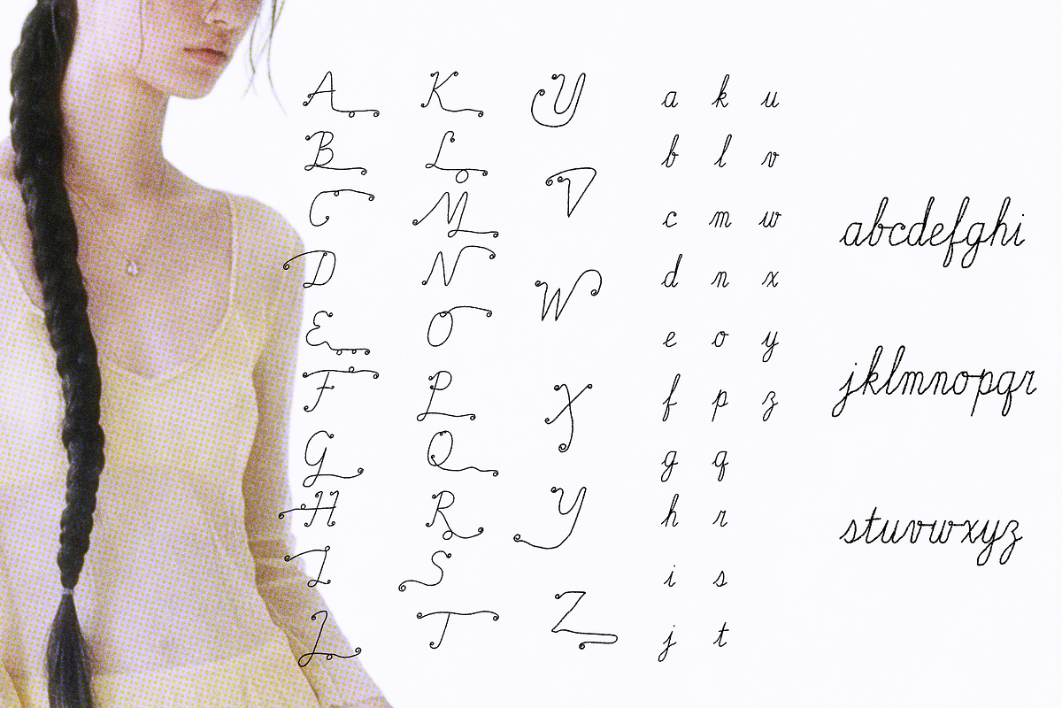 Margaret - Textured Handwritten Font, a Handwritten Font by Lilithcollageart (Photo 5 of 9)