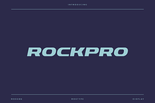 Rockpro - Modern Sport Typeface
