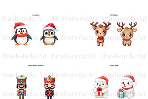 Cute Christmas Clipart, Santa Claus