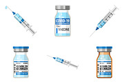 Covid-19 coronavirus vaccine syringe, a Healthcare Illustration by TAlex (Thumbnail 4 of 7)