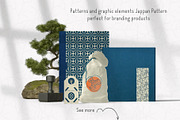 Modern Japanese patterns. Geometric, a Pattern Graphic by KomannaArt (Thumbnail 2 of 6)