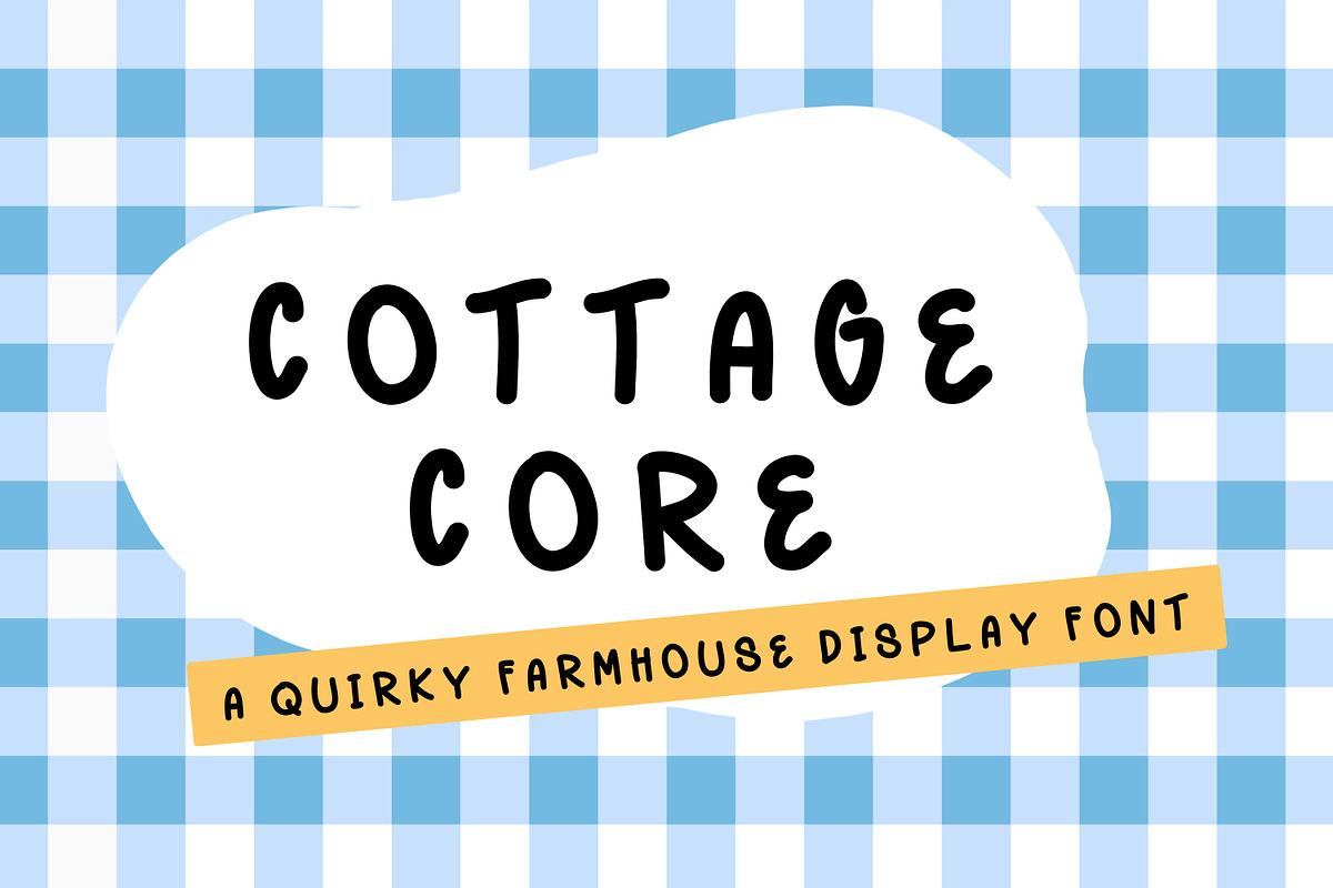 Cottage Core, a Sans Serif Font by Sunkissed Minimalist (Photo 1 of 4)