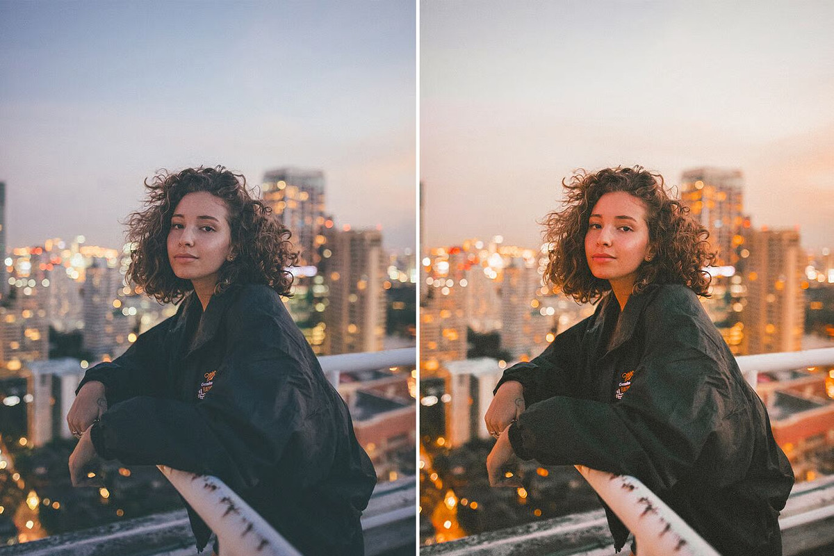10 Golden Hour Lightroom Presets, an Action Add-On by UInstrument (Photo 4 of 5)