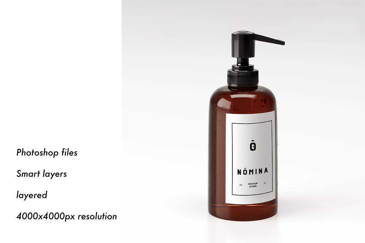 Cosmetic bottle and Box Mockup set, a Pens & Pencil Mockup by NOMINA (Photo 3 of 6)