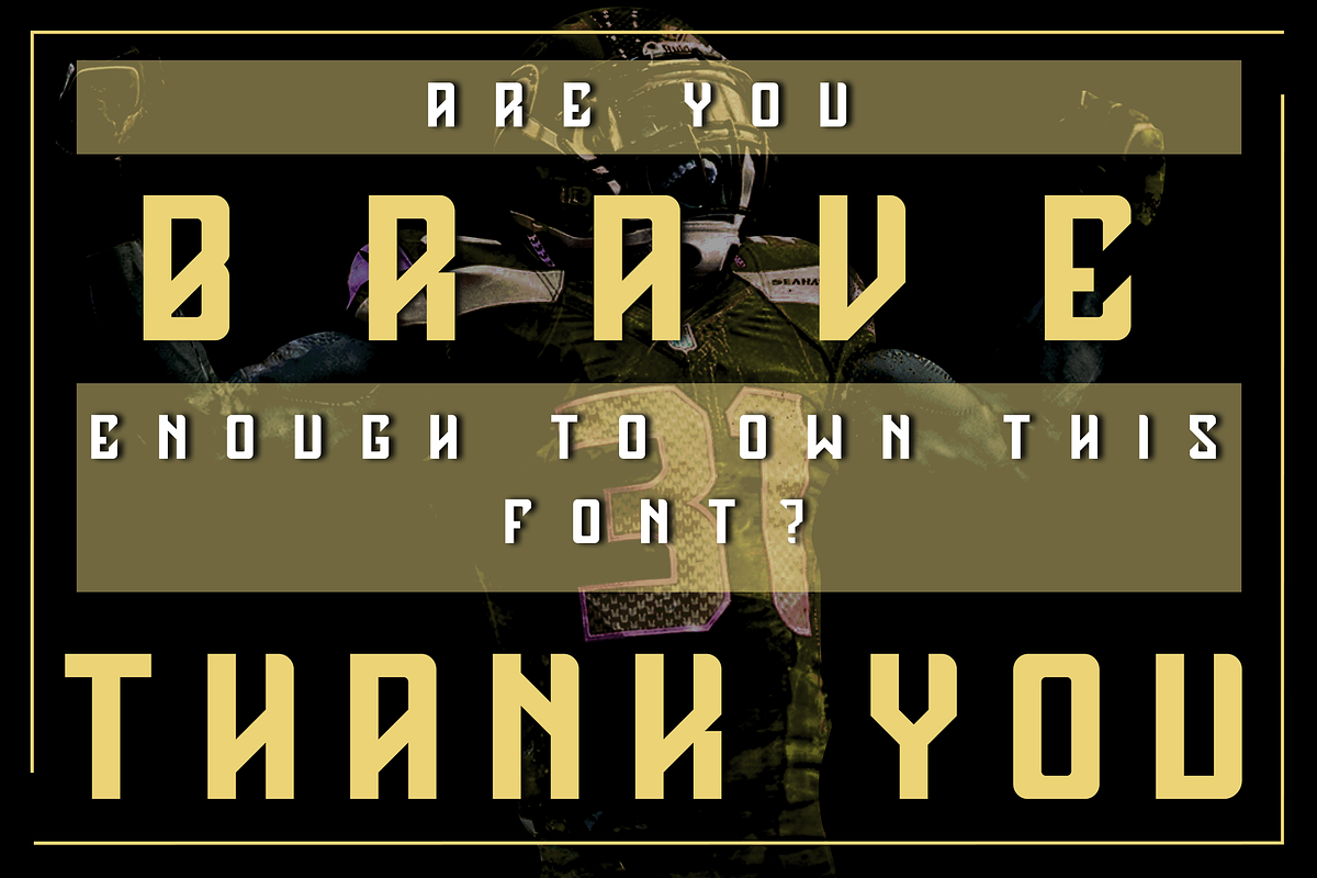 Solidclaw Display Font preview 5