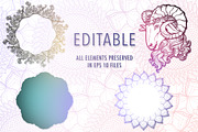 Zodiac Creator's Kit-Element of Fire, an Illustration by AntonPix Studio (Thumbnail 4 of 11)
