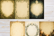 Sacred Pagan Journal Pages, a Background Graphic by LA Design (Thumbnail 4 of 9)
