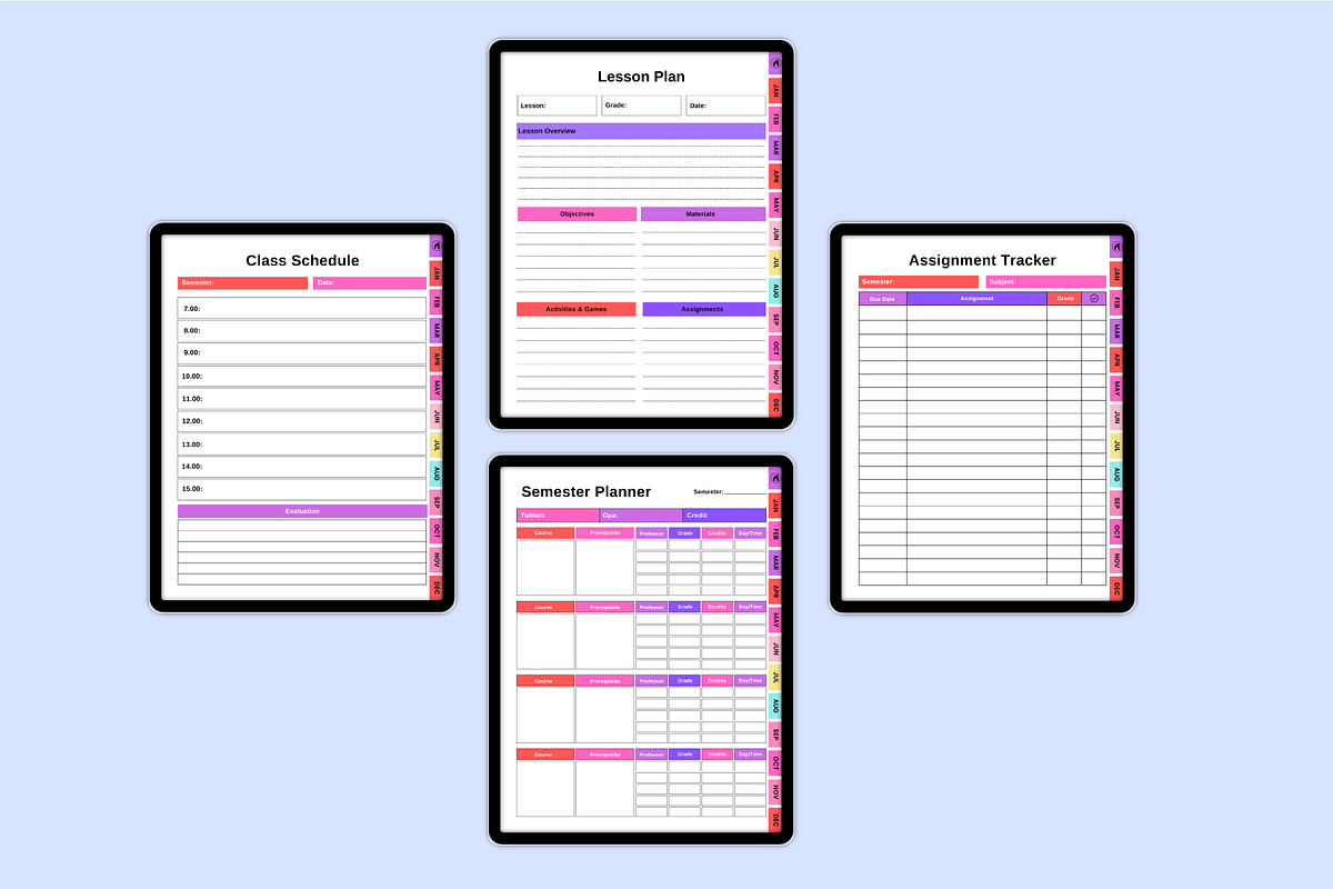 Digital 2026 Back To School Journal, a Stationery Template by Shumaya (Photo 4 of 6)