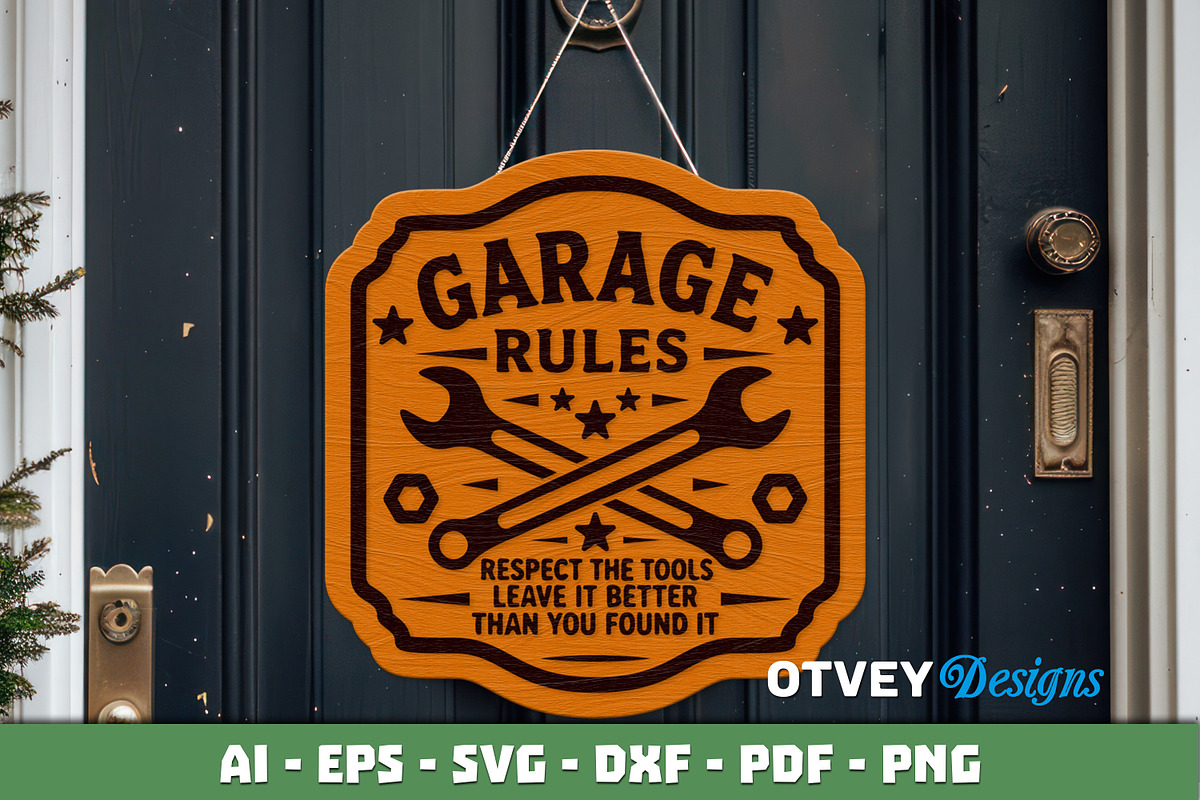 Dad's Garage Signs Workshop, an Object Graphic by OTVEY DESIGN (Photo 2 of 13)
