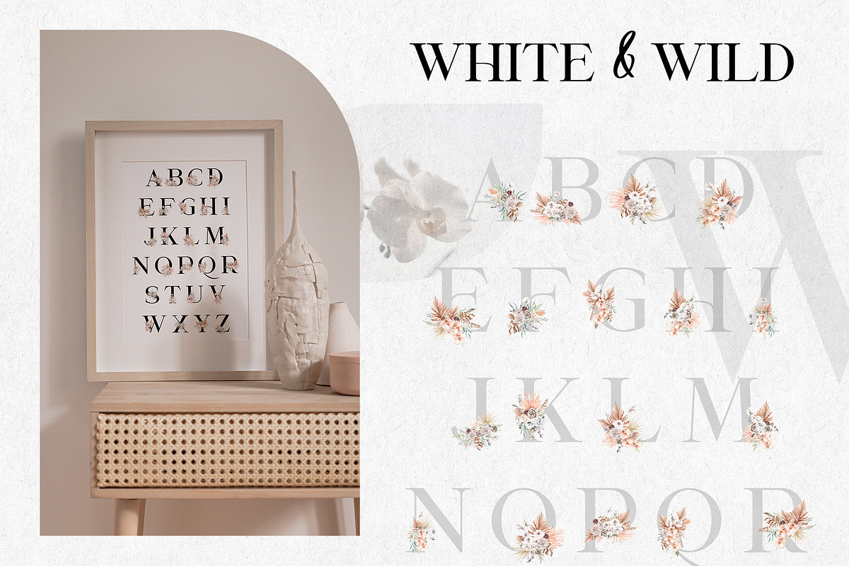 Wild Tigers - Boho Jungle set, an Animal Illustration by Olga Koelsch (Photo 13 of 14)