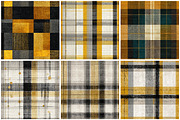 Seamless Yellow Plaid Pattern, a Texture Graphic by CitraGraphics (Thumbnail 6 of 7)