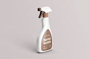 Spray Bottle Mock-up, a Product Mockup by zippypixelstudio (Thumbnail 7 of 13)
