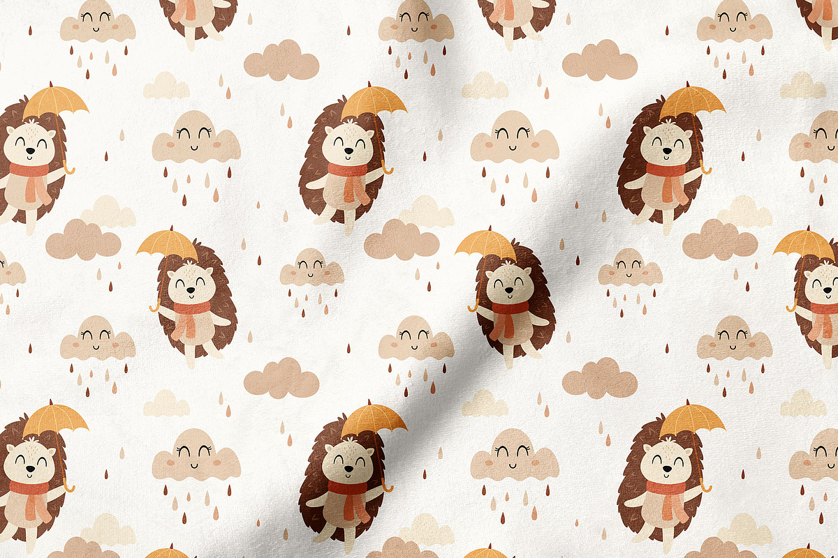 Autumn animals collection, a Seasonal Illustration by JulzaArt (Photo 10 of 11)