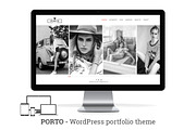 Porto - Wordpress portfolio theme, a WordPress Template by NiteoThemes (Thumbnail 1 of 7)