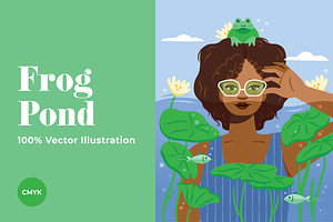 Frog Pond Illustration