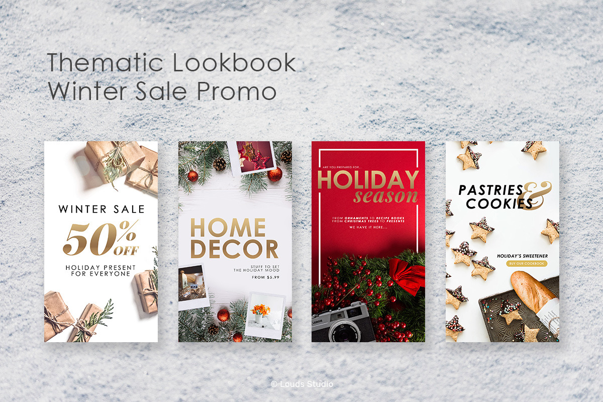 Winter Sale Instagram Stories, a Social Media Template by Louds Studio (Photo 5 of 6)