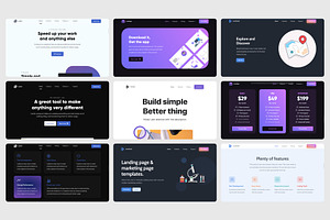 Cutekit - Eye catching Landing pages