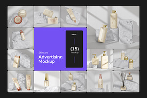 Skincare & Beauty Packaging Mockup, a Packaging Mockup by Arvalamockup