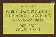 Samara – Serif+Sans Moroccan Exotic, a Serif Font by Setara Langit CreativeStd (Thumbnail 11 of 12)