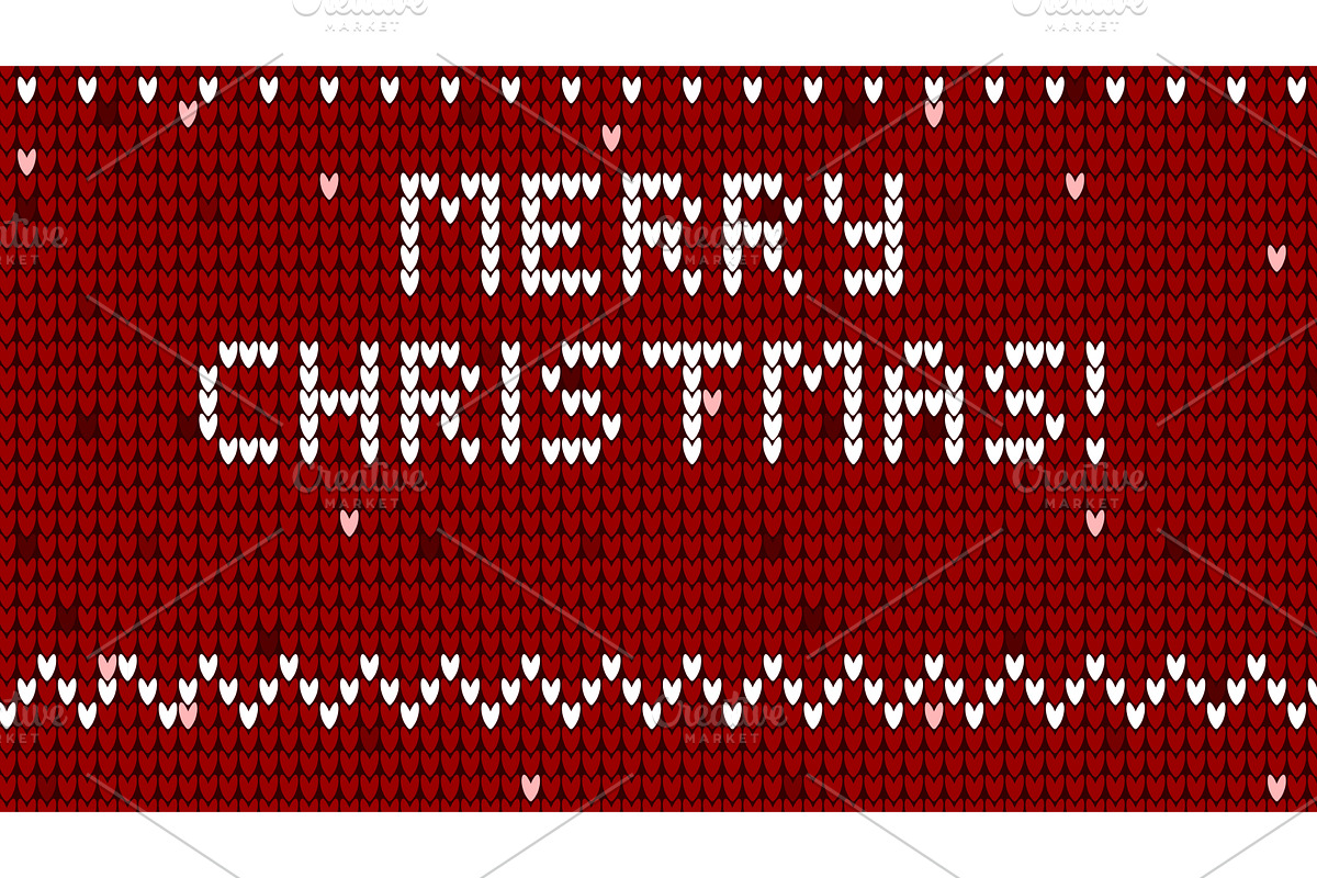Holiday banner Merry Christmas, an Object Illustration by Tati_Kli