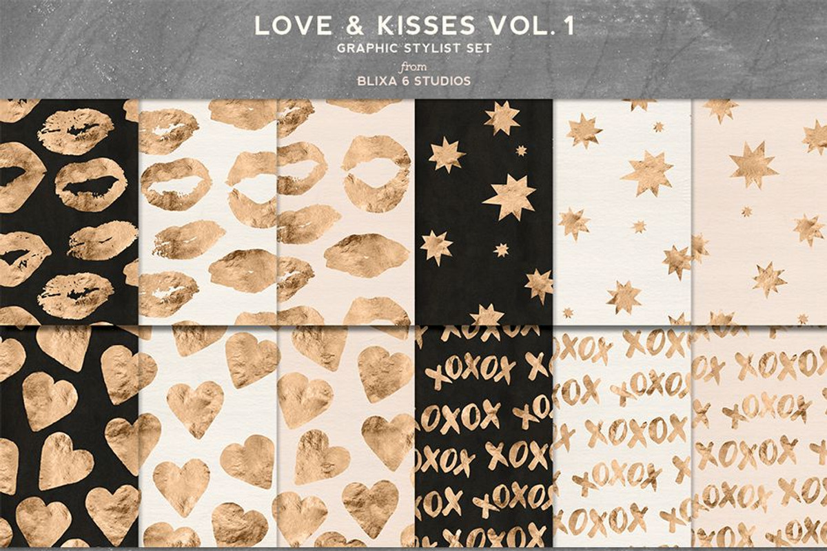 180 Dreamy Golden Graphics, a Pattern Graphic by Blixa 6 Studios (Photo 25 of 27)