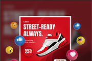 Instagram Post Modern Shoes Sale, an Illustration by Dheny Designer (Thumbnail 3 of 5)