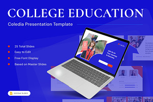 Coledia - College Google Slides, a Presentation Template by Premast
