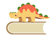 Back to School Dinosaur Clipart, an Education Illustration by the_myro (Thumbnail 3 of 9)