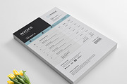 Invoice, a Stationery Template by TelaTemplates (Thumbnail 2 of 9)