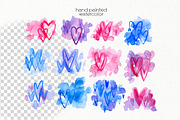 Valentines Day. Hearts, a Decorative Illustration by OllyKo Art (Thumbnail 5 of 11)
