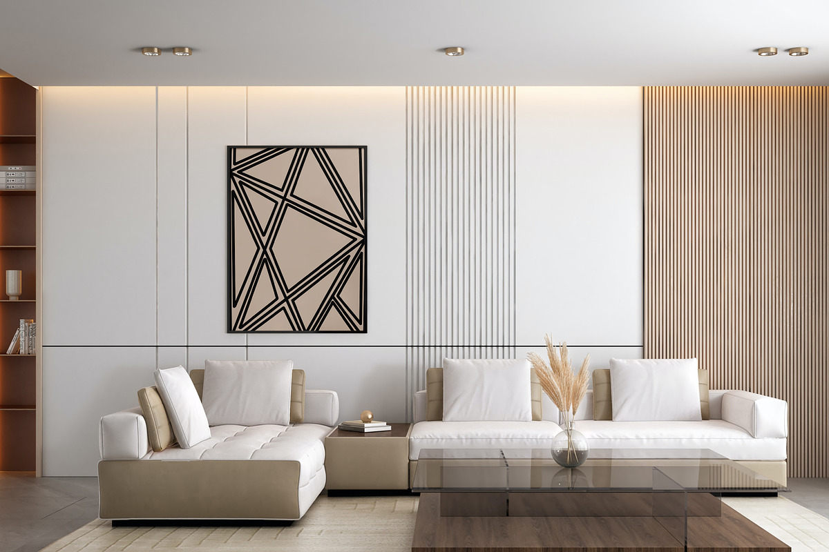 Modern Minimalsit Abstract Wall Art, a Decorative Illustration by Doodledreamin (Photo 5 of 11)