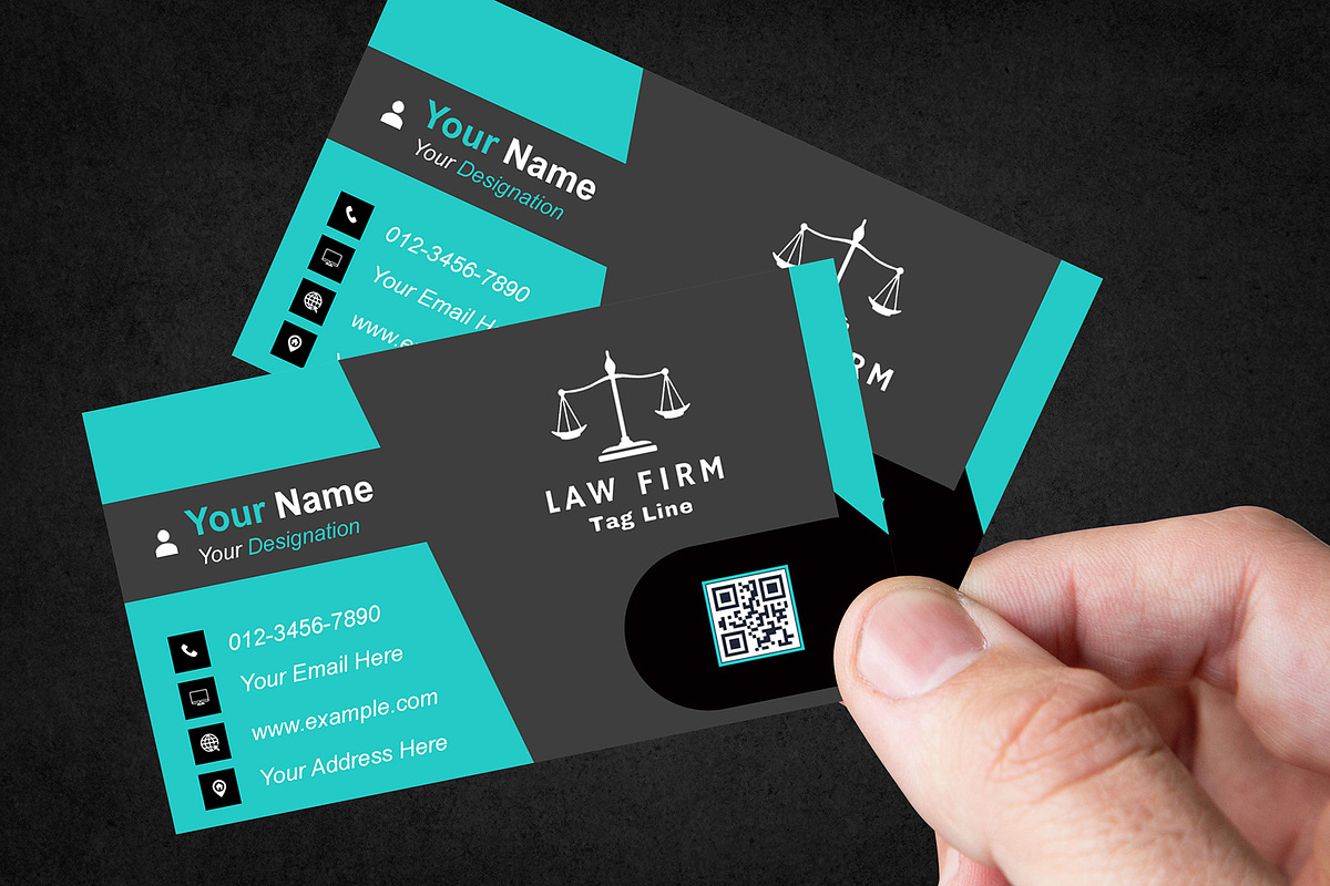 Double Sided Lawyer Card preview 6