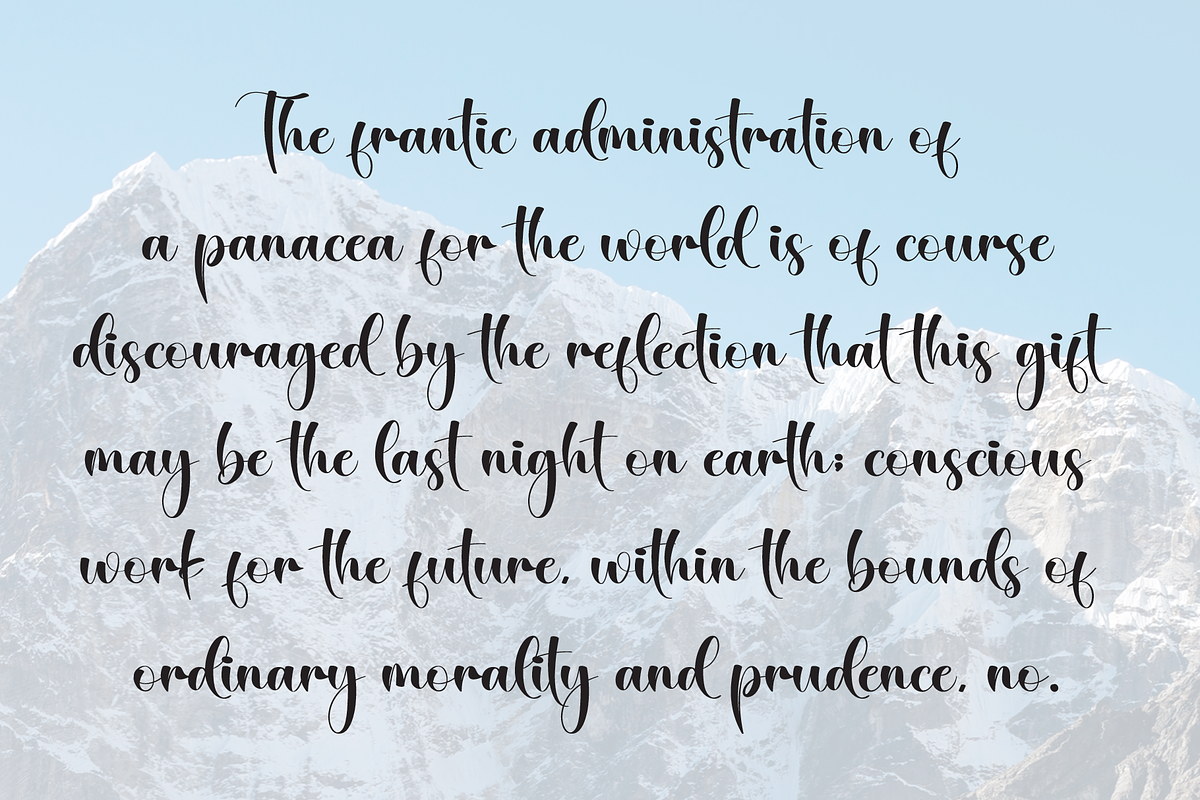 Bride | Script Font, a Handwritten Font by Scratchones (Photo 6 of 9)