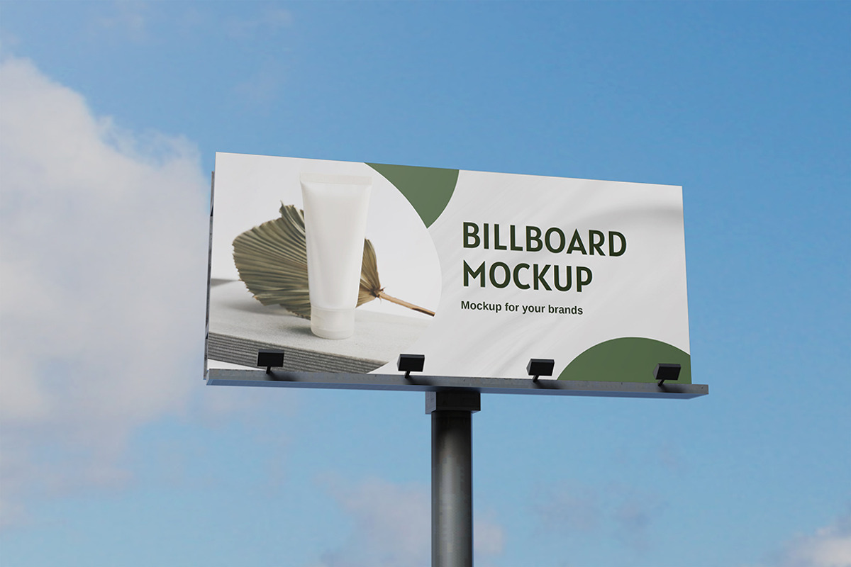Outdoor Billboard Mockup, an Advertising Mockup by My Code Std (Photo 3 of 6)
