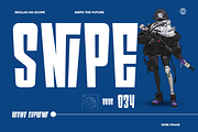 Gliches - Display Condensed Font, a Sans Serif Font by RagamKata (Thumbnail 2 of 10)