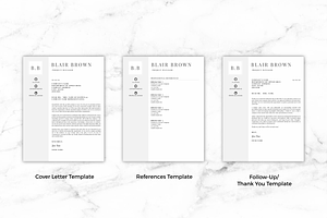 Resume Template - Blair