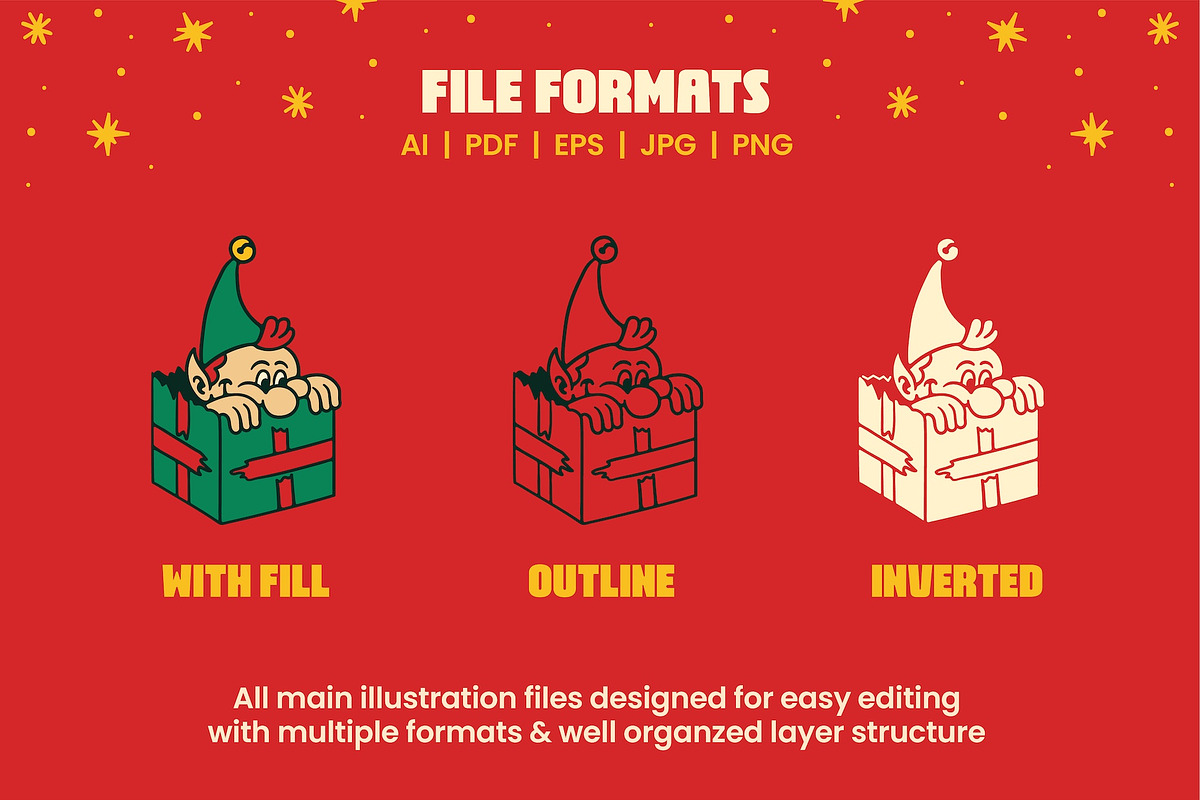 Amazing Christmas Graphic Stocks, an Illustration by ARQAM Studio (Photo 3 of 9)