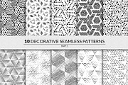 144 seamless pointillism patterns, a Pattern Graphic by softulka (Thumbnail 3 of 16)