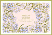 Silk Scarf Meadow dreams, a Pattern Graphic by Natalia0307 (Thumbnail 1 of 6)