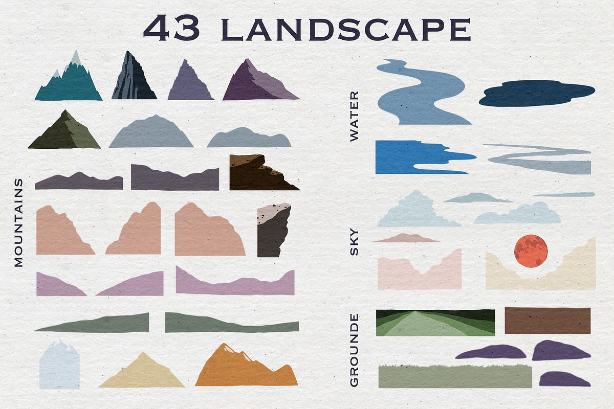 Landscape Creator, an Animal Illustration by Alina Sh (Photo 3 of 12)
