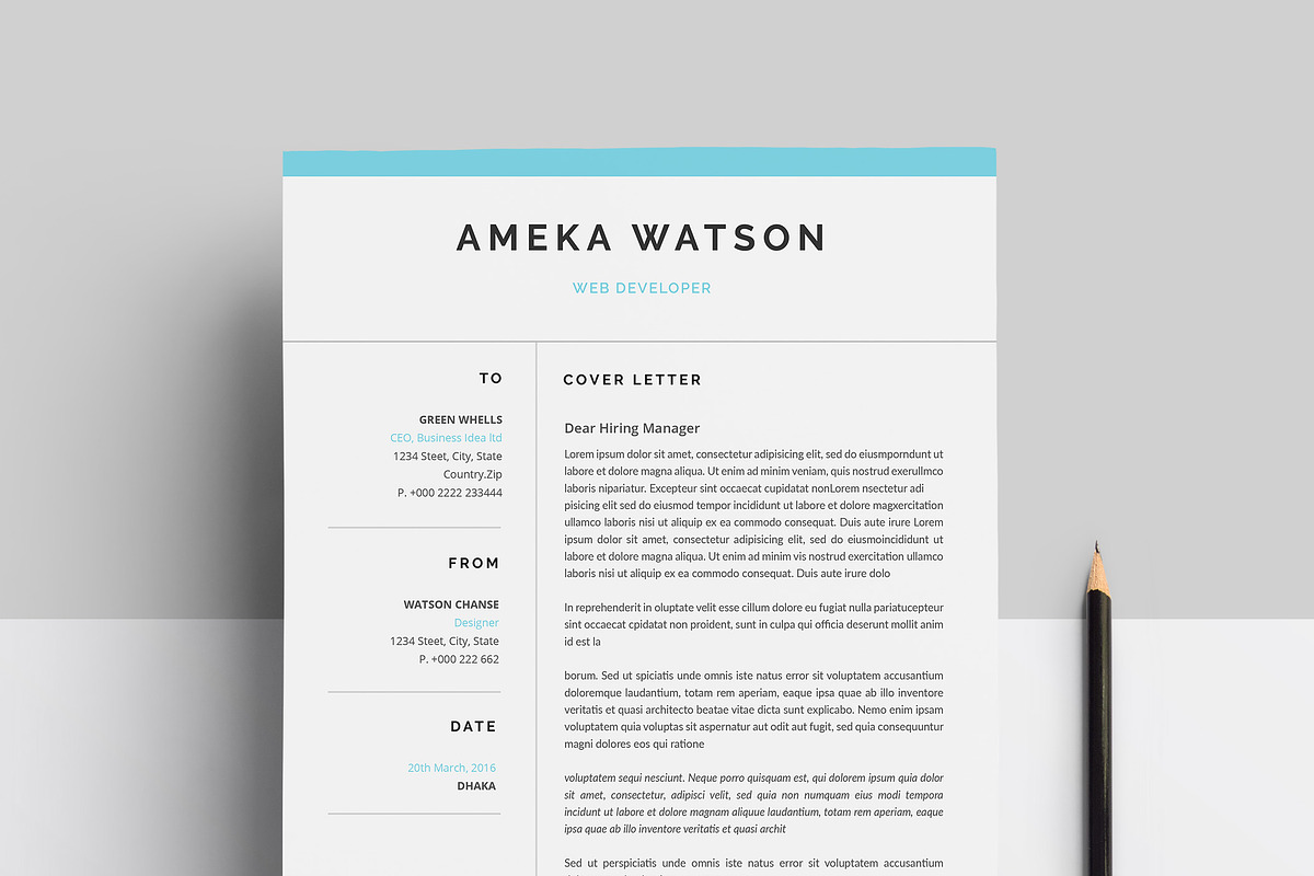 Resume, a Resume Template by paulresume (Photo 3 of 3)