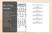 ATS Resume Template, Editable word, a Resume Template by Design_Xlab (Thumbnail 6 of 10)