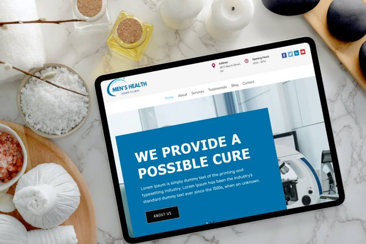 Men's Health WordPress Theme - Health & Medical Template preview 4