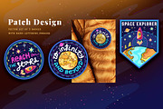 Colorful Space Collection, a Decorative Illustration by Yeticrab (Thumbnail 7 of 12)