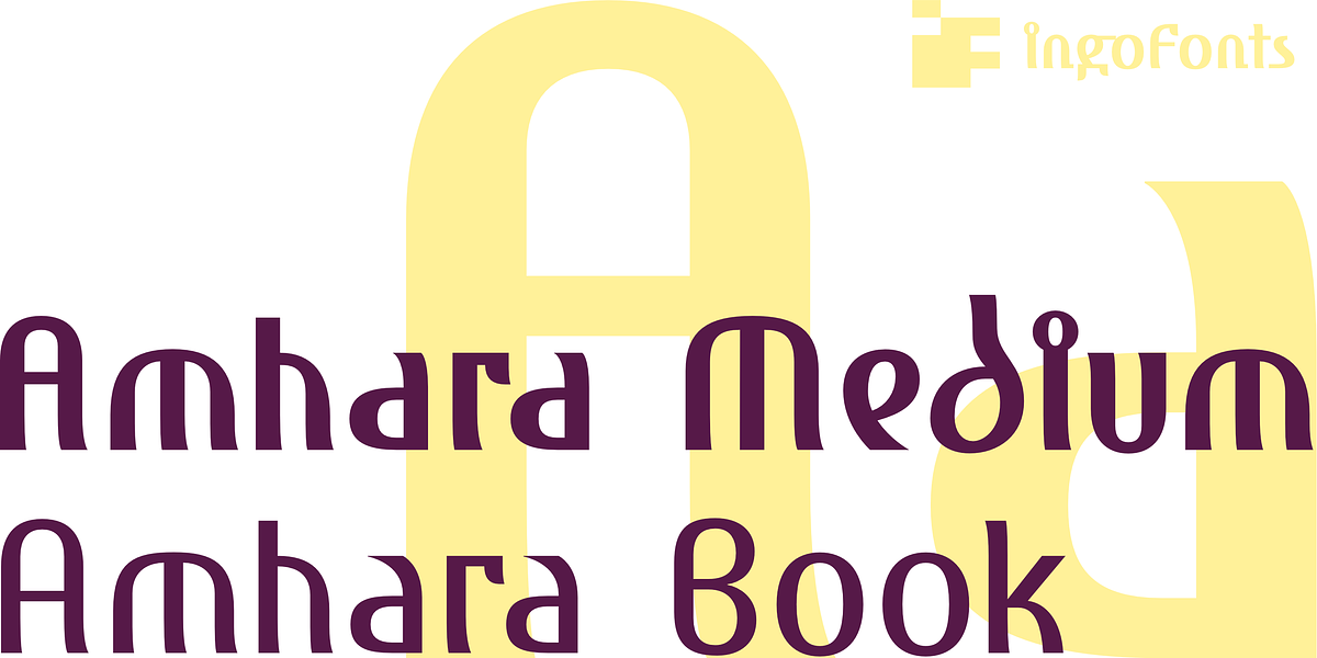Amhara, a Sans Serif Font by ingoFonts (Photo 10 of 10)