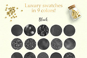 (AI) Watercolor and Metallic Box, a Layer Style Add-On by PeDe Designs (Thumbnail 5 of 9)