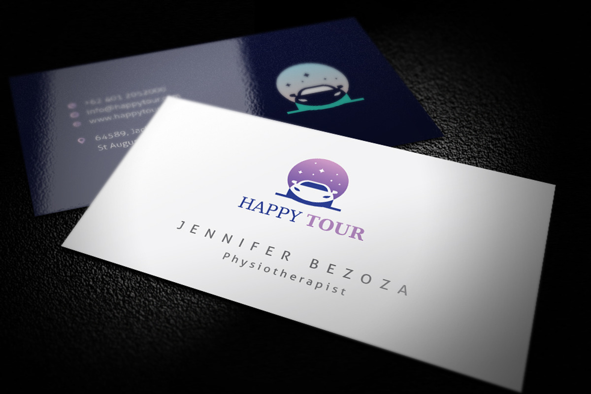 Happy Tour, a Branding & Logo Template by Cre8iveSense (Photo 2 of 4)