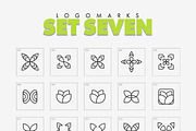 Logotype & Geometric Logo Marks, a Branding & Logo Template by Warna Works (Thumbnail 10 of 13)